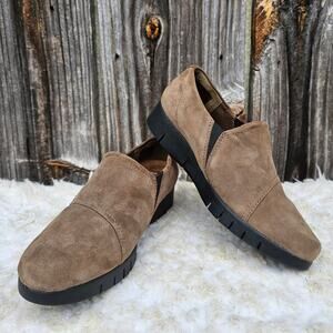 Tan Suede Sport Moc Clarks Daelyn Monarch Moccasins Size 6 Casual Leather Loafer